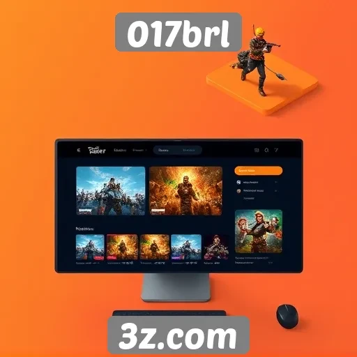 Gamers elogiam a interface do site 017brl